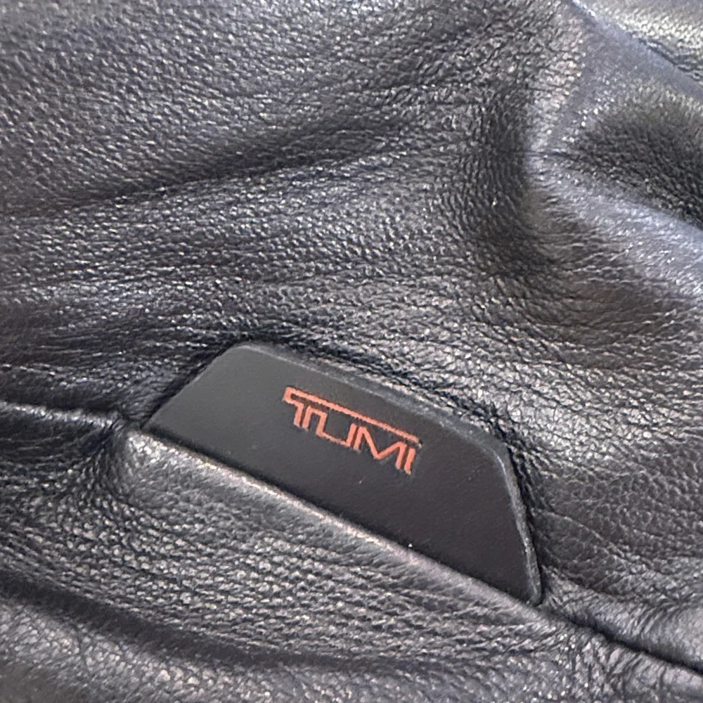 Tumi Dark Brown rainproof Leather Jacket